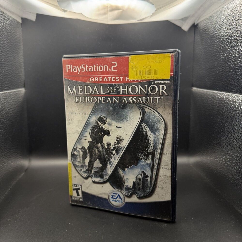 Medal of Honor: European Assault (Sony PlayStation 2, 2005) PS2 Complete CIB REG